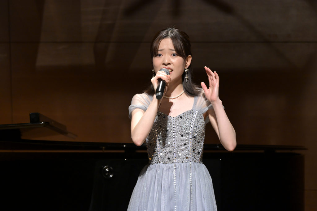 結城心優　
『アナスタシア』から「イン・マイ・ドリームス」をお届け